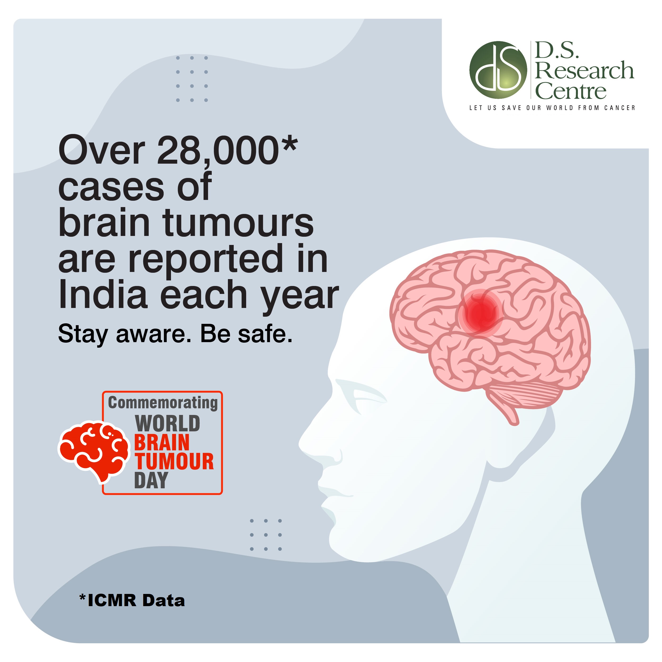 WORLD BRAIN TUMOR DAY - Spread Awareness Save Lives