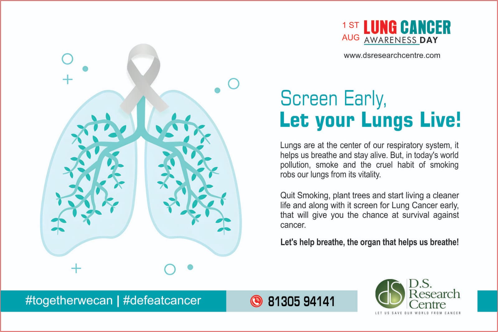 LUNG CANCER - RECOGNIZING THE SILENT WARNING SIGNS