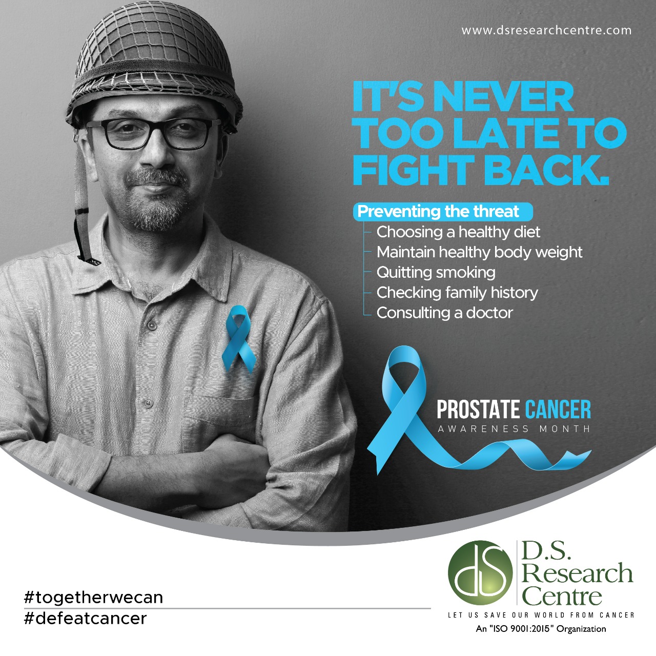 PROSTATE CANCER - It is Never Too Late to Fight Back