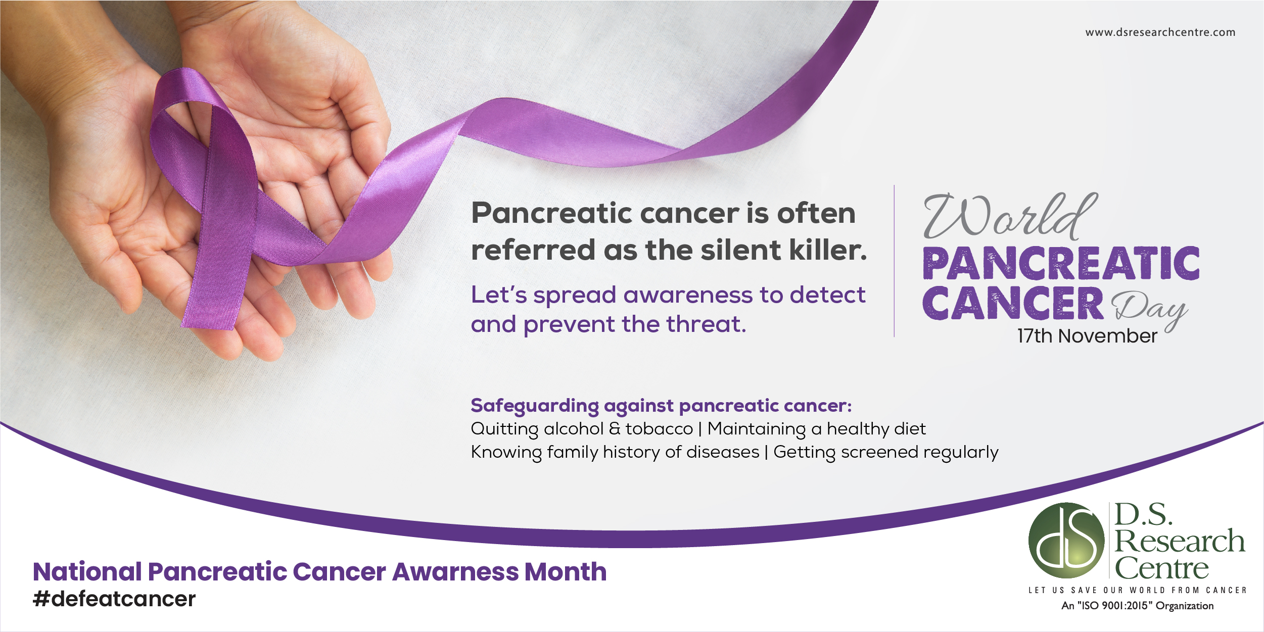 LIVING WITH PANCREATIC CANCER