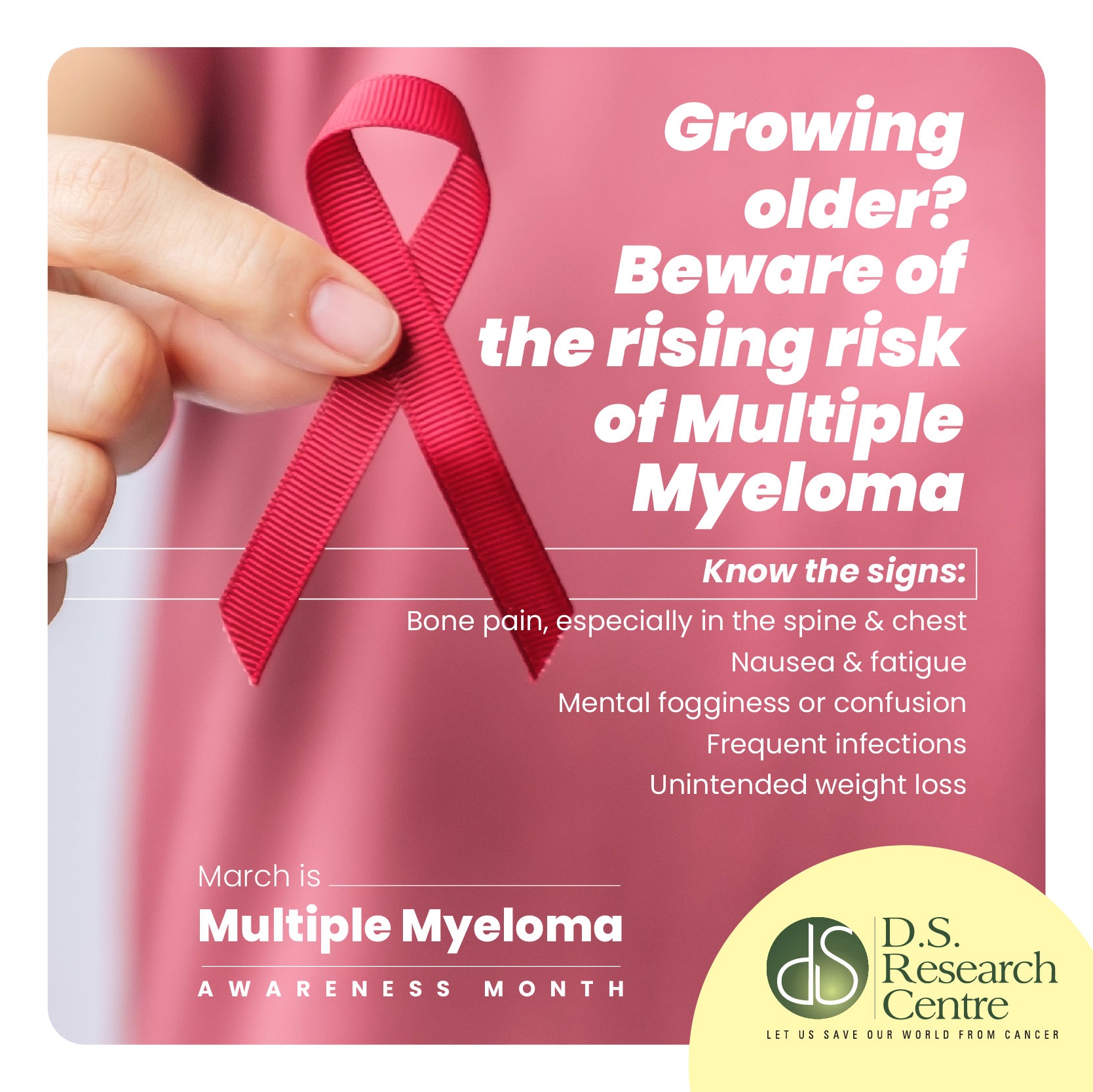 Multiple Myeloma Awareness- When Strength Quietly Slips Away